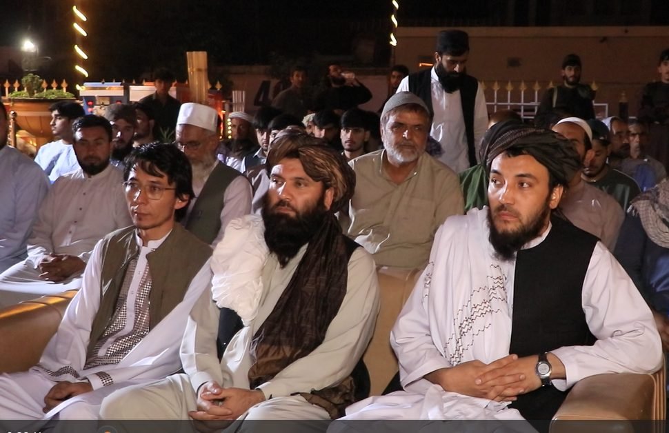 د منار د پرانیستې په محفل کې مېلمانه